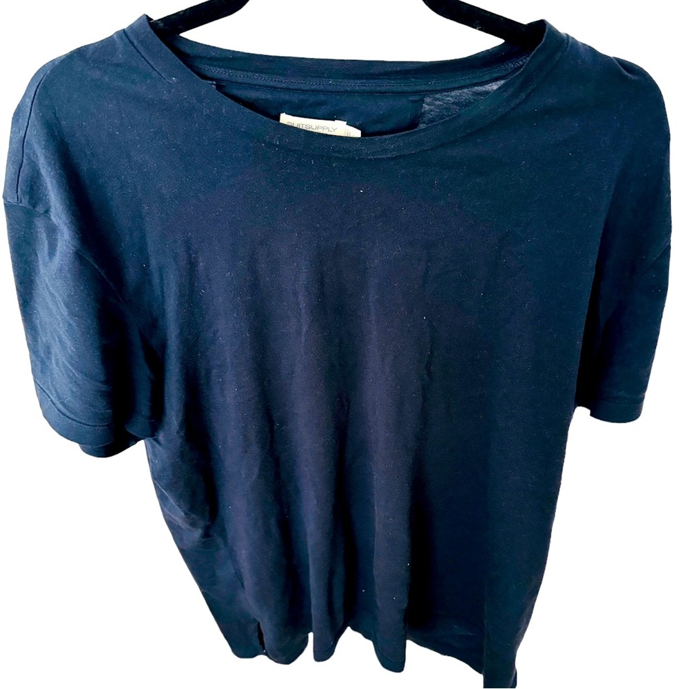 Suit supply large T-shirt blue